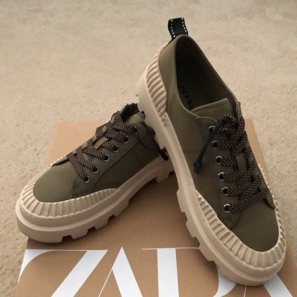 zara rubber toe sneakers